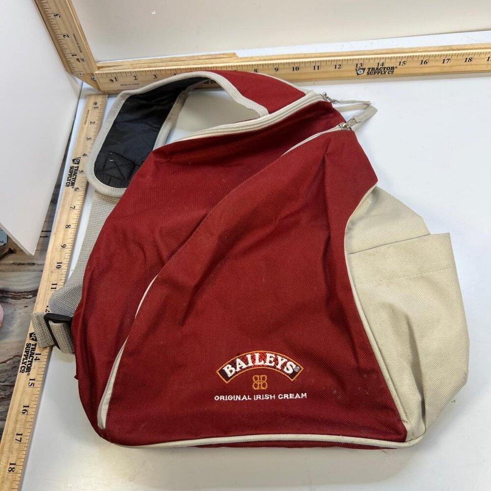 Men's Baileys Original Irish Cream Canvas Crossbody Bag with Adjustable Strap